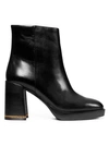 TORY BURCH RUBY LEATHER ANKLE BOOTS,400012932145