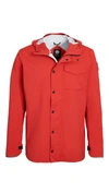 Canada Goose Nanaimo Technical-stretch Hooded Jacket In Red