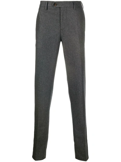 Brunello Cucinelli Men's Grey Wool Pants