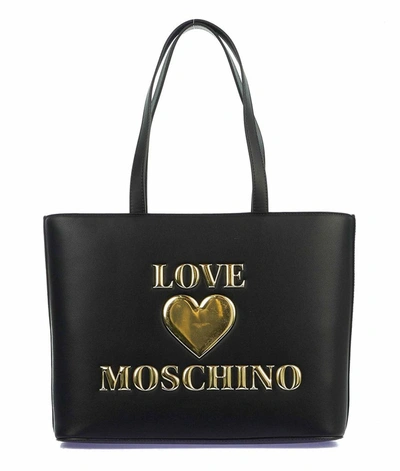 Love Moschino Women's Jc4030pp1ble0000nero Black Tote