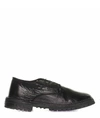 MOMA MOMA MEN'S BLACK LACE-UP SHOES,2AW106BTNERO 44