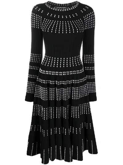 Antonino Valenti Bernice Knitted Dress In Black