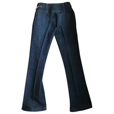 Pre-owned Dolce & Gabbana Straight Jeans In Blue