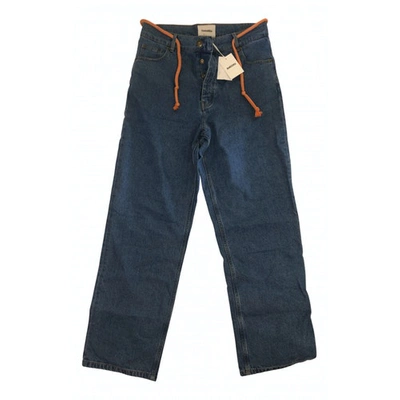 Pre-owned Nanushka Blue Cotton Jeans