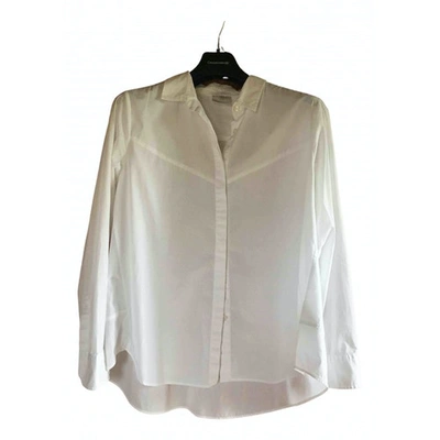 Pre-owned Bogner White Cotton  Top