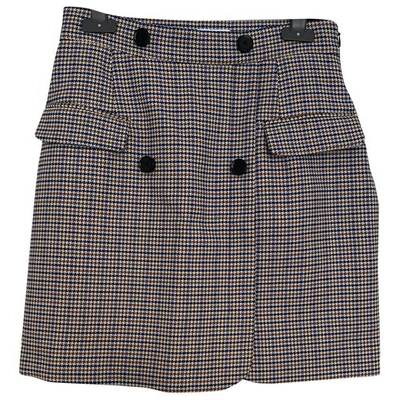 Pre-owned Claudie Pierlot Multicolour Cotton Skirt