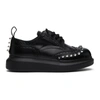 ALEXANDER MCQUEEN ALEXANDER MCQUEEN BLACK STUD HYBRID BROGUES