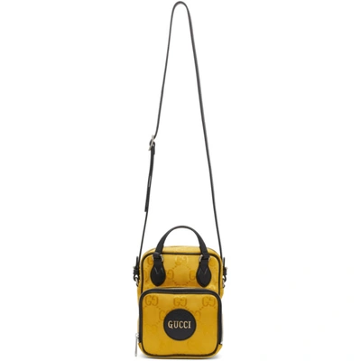 Gucci Off The Grid Gg-jacquard Canvas Cross-body Bag In Yellow