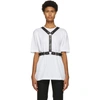 JUNYA WATANABE WHITE HARNESS 2 T-SHIRT