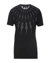 Neil Barrett T-shirts In Black