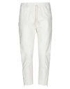 Paolo Pecora Casual Pants In Ivory