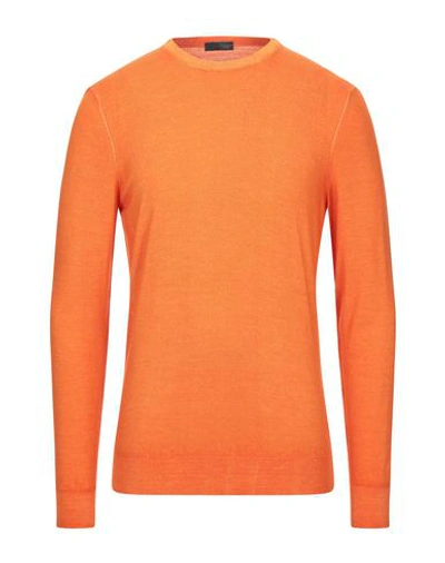 Drumohr Sweaters In Orange