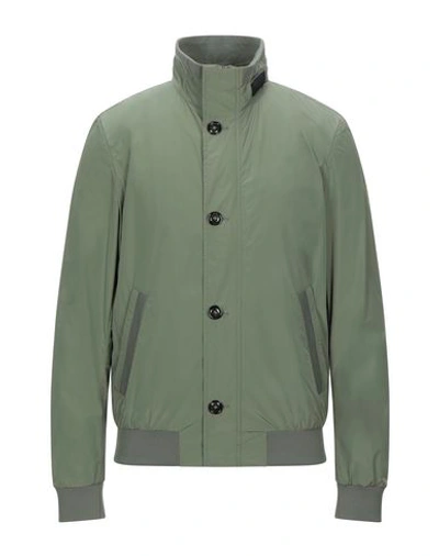 Woolrich Jacket In Military Green