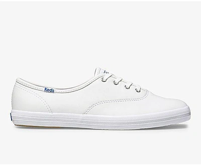 Keds Women's Champion Originals Leather In White