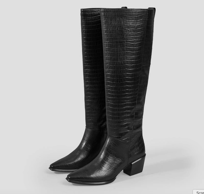 Vagabond Betsy Knee High Boot In Black