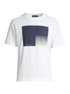 THEORY CASEY BLOCKED GRADIENT T-SHIRT,400012653701