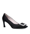 ROGER VIVIER SATIN TROMPETTE PUMPS 70,15842415