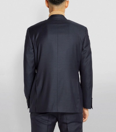 Canali Regular Fit Solid Two-piece Suit In Charcoal