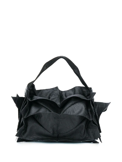 132 5. Issey Miyake Origami Tote Bag In Black