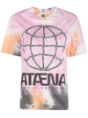 Mcq By Alexander Mcqueen Tie-dye Graphic Print T-shirt In Purple