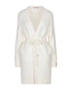 HIGH BY CLAIRE CAMPBELL HIGH WOMAN CARDIGAN IVORY SIZE XS NYLON, WOOL, ALPACA WOOL, ELASTANE,14051243DQ 3