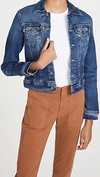 Ag Robyn Dark Wash Denim Jacket In Alliance