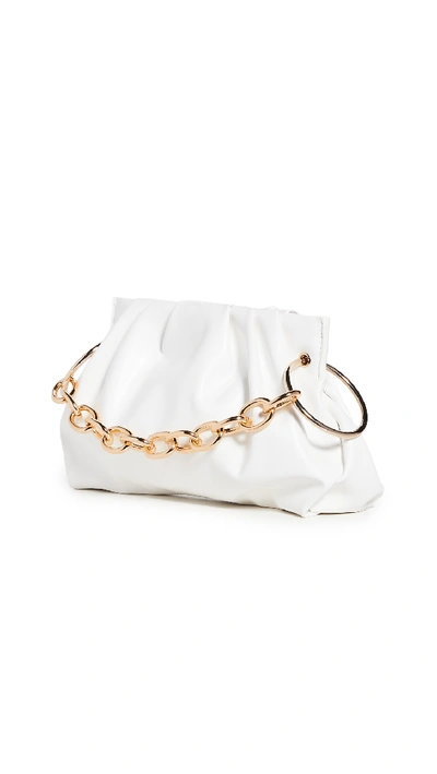 House Of Want Chill Framed Clutch In White