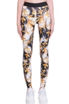 VERSACE LEGGINS IN WHITE POLYESTER,11505158