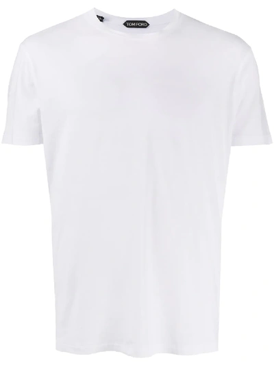 Tom Ford Classic Short-sleeve T-shirt In White
