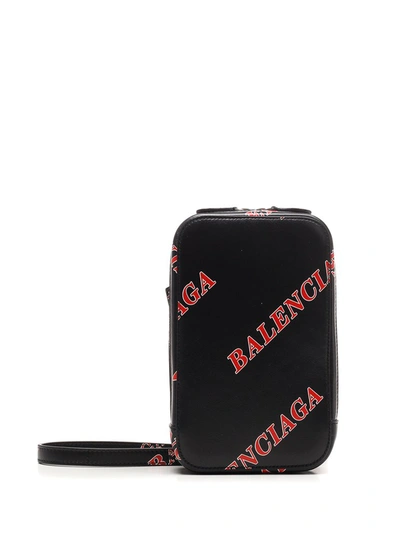 Balenciaga Black Phone Holder