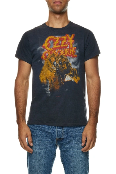Pre-owned Vintage Ozzy Osbourne 1983 European Tour T-shirt In Black