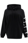 VALENTINO VALENTINO VLTN LOGO PRINT HOODIE