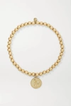 SYDNEY EVAN VIRGO 14-KARAT GOLD DIAMOND BRACELET