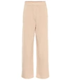 MM6 MAISON MARGIELA WIDE COTTON-JERSEY TRACKPANTS,P00495158