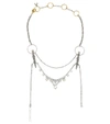 MARINE SERRE EMBELLISHED NECKLACE,P00508895