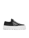 PRADA PRADA TYRE SOLE PLATFORM SNEAKERS