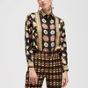 La Doublej Geometric Print Boy Shirt In Tanti Bacetti
