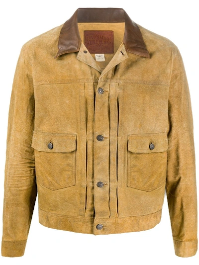 Ralph Lauren Weston Leather Jacket In Brown