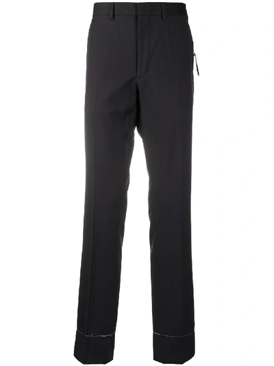 Ralph Lauren Straight-leg Trousers In Grey