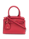 RALPH LAUREN SMALL STRUCTURED TOTE BAG