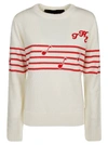 MARC JACOBS KNITTED MUSIC NOTE SWEATER,11505745