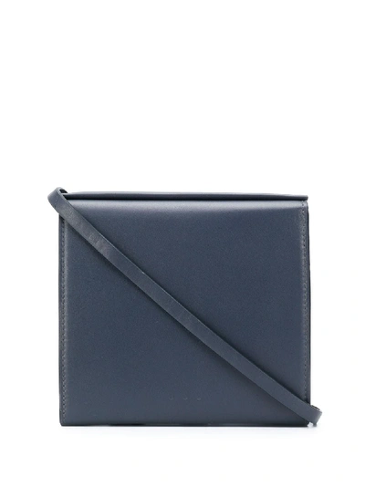 Aesther Ekme Pouch Leather Bag In Blue