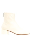 MM6 MAISON MARGIELA BLOCK HEEL ANKLE BOOTS