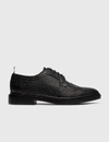 THOM BROWNE CLASSIC LONGWING BROGUE WITH LIGHTWEIGHT RUBBER SOLE