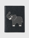 THOM BROWNE Elephant Passport Holder
