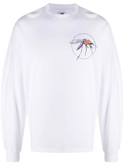 Random Identities Mosquito Crew Neck Tee In White