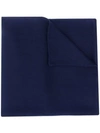 Ralph Lauren Long-length Cashmere Scarf In New Navy