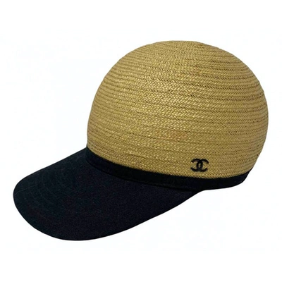 Pre-owned Chanel Wicker Hat