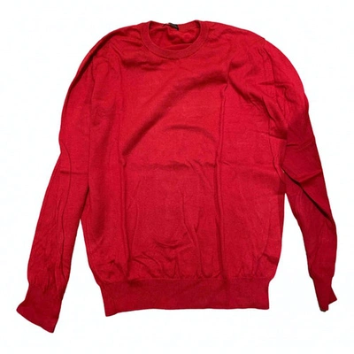 Pre-owned Ballantyne Red Cotton Knitwear & Sweatshirts