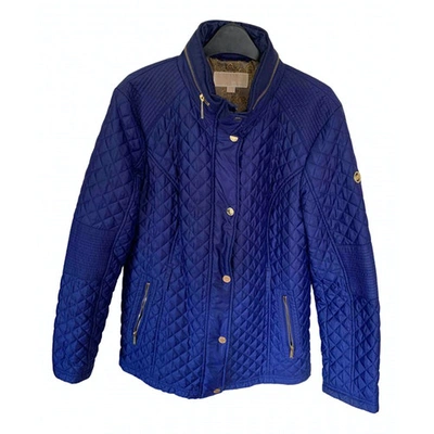 Pre-owned Michael Kors Blue Jacket